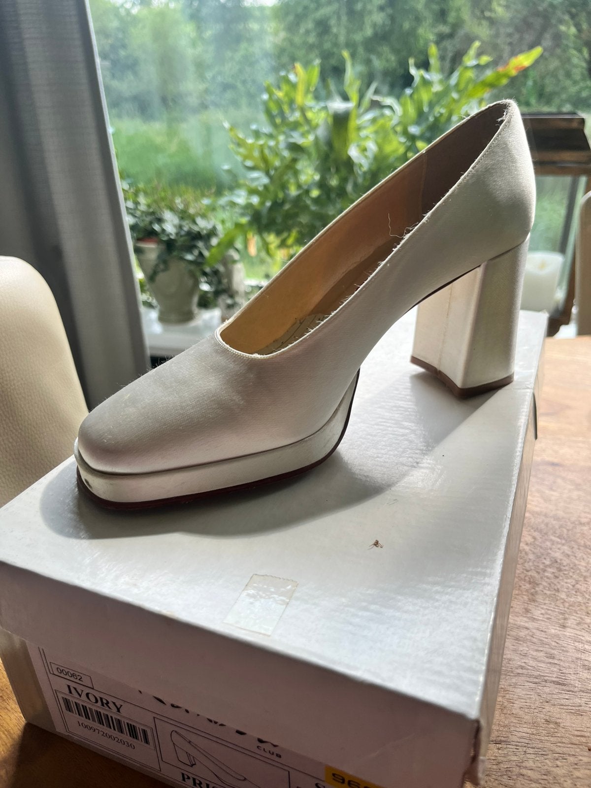 Mooie trouw schoenen te koop maat 36, Wit, Overige typen, Ophalen of Verzenden, Zo goed als nieuw