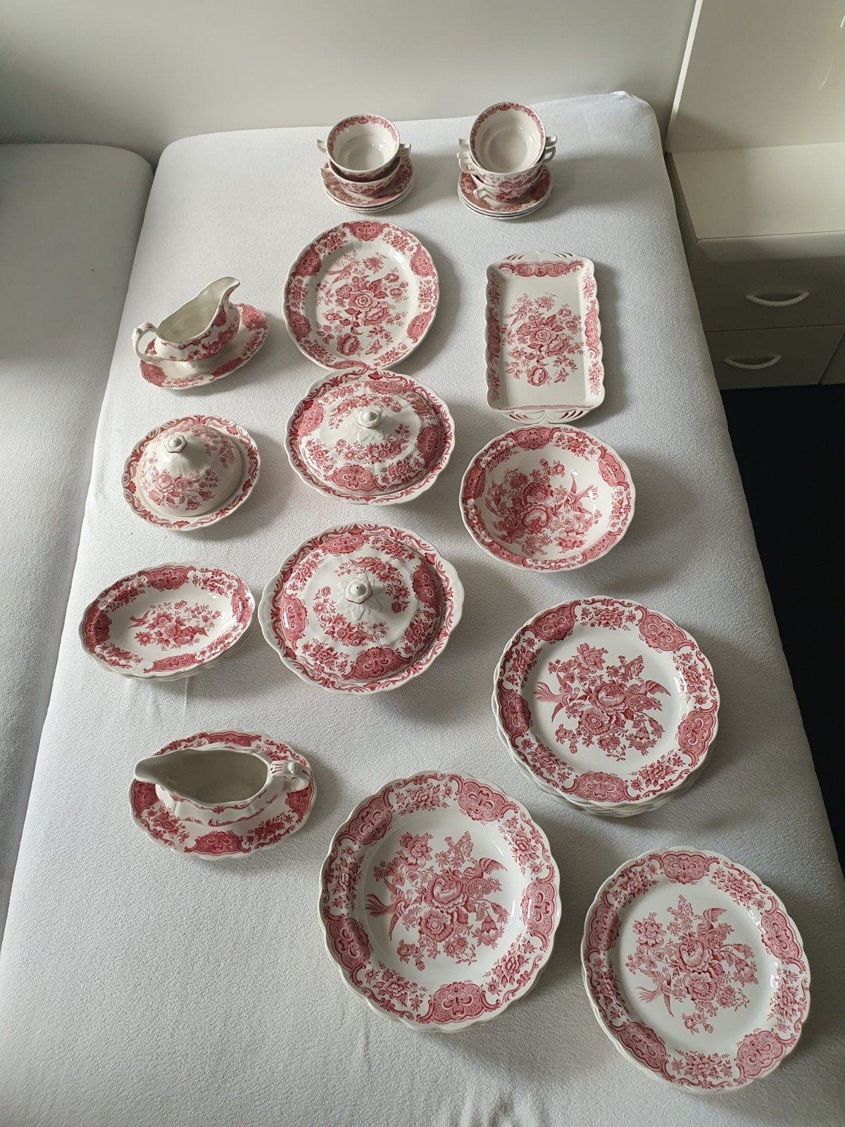 Ridgway 'Windsor' servies – Staffordshire – 36 onderdelen, Ophalen