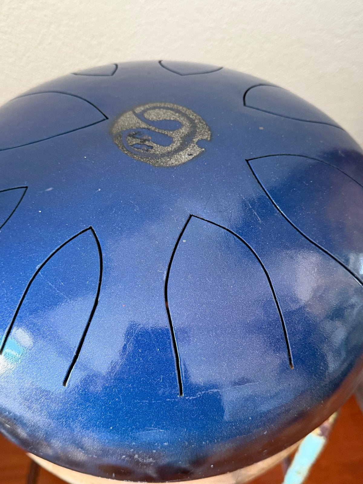 Blauwe Handpan Muziekinstrument - Uniek Geluid, Ophalen, Gebruikt