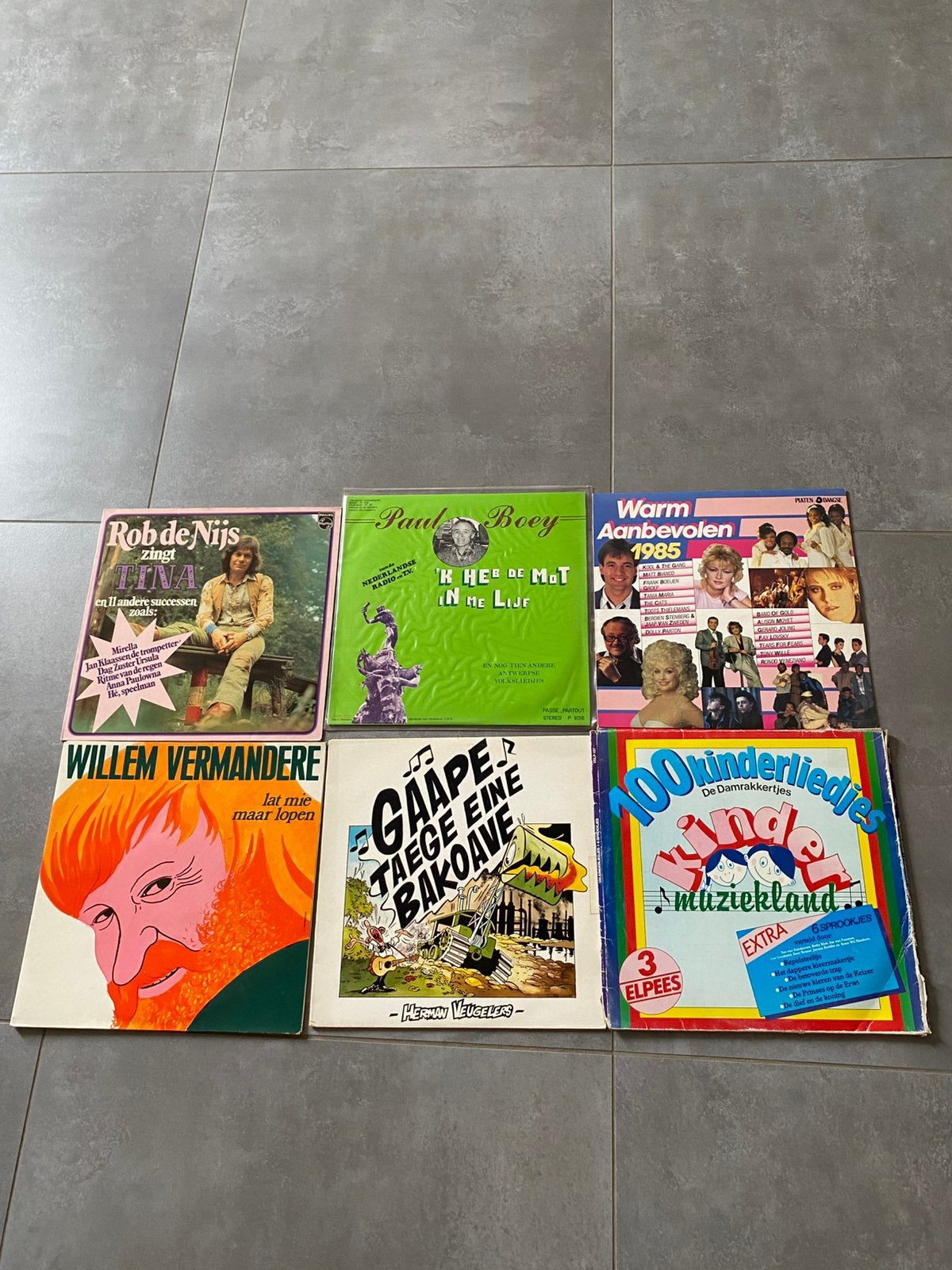 Diverse LP's- Pop, Kinderliedjes, Nederlandstali, LP, Gebruikt, Pop, Ophalen of Verzenden