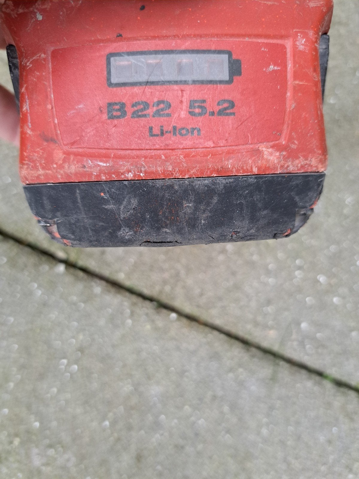 Hilti Accu B22 5.2 Li-Ion met Oplader, Ophalen