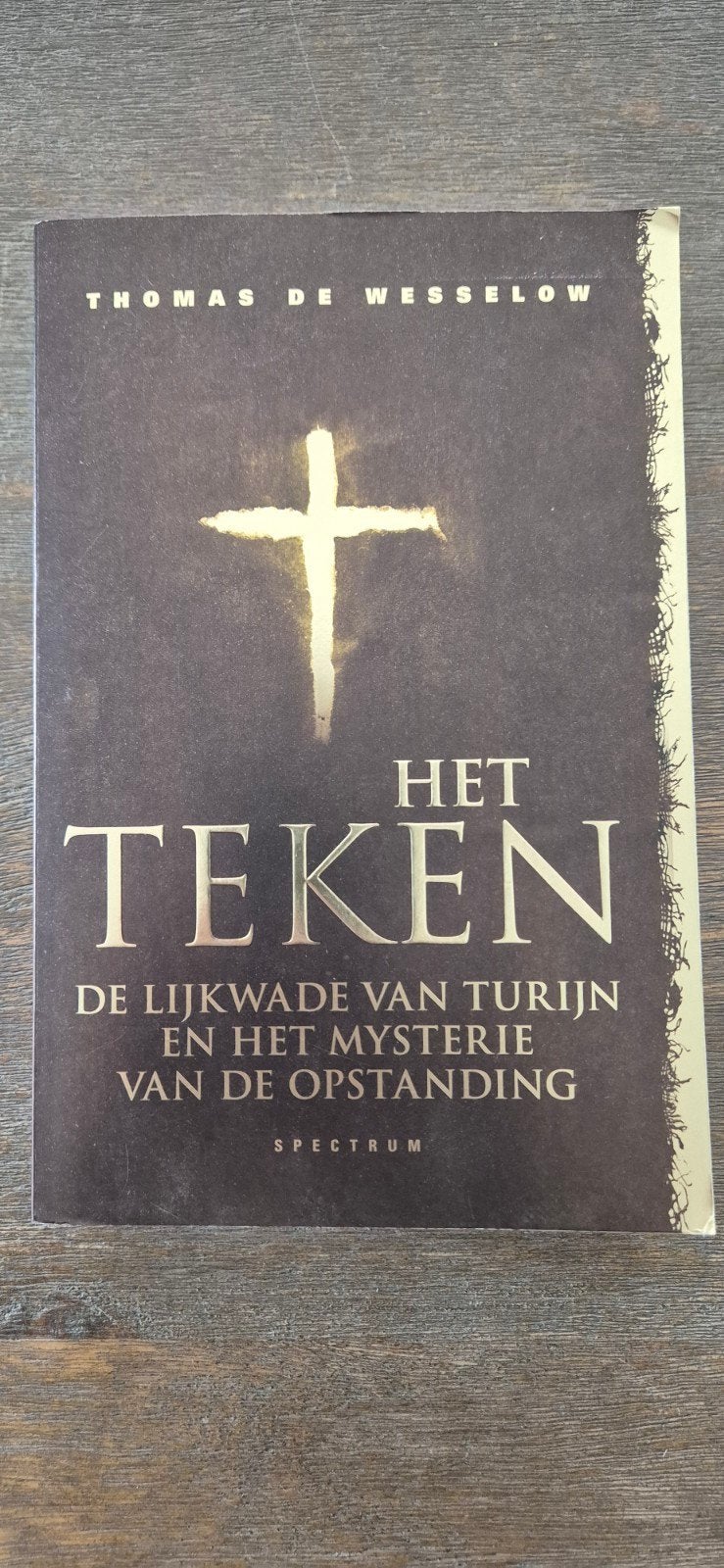Thomas de Wesselow - Het teken, Ophalen of Verzenden, Zo goed als nieuw, Thomas de Wesselow