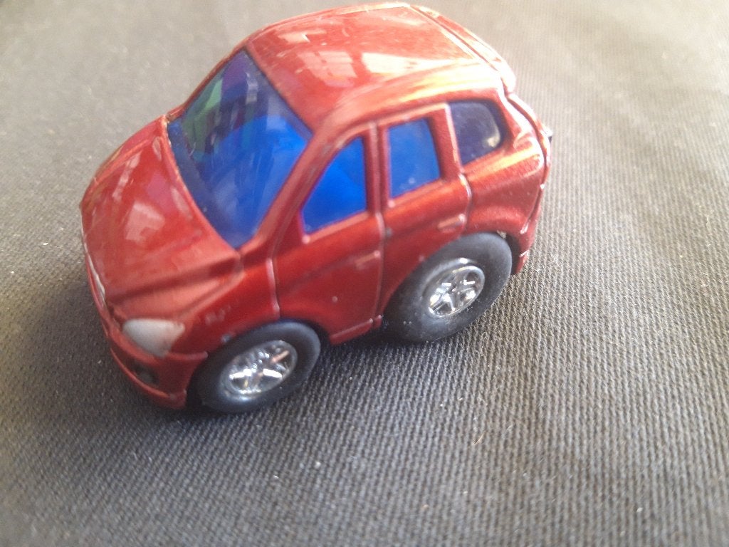 Volvo XC60 comic - rood, Ophalen of Verzenden, Zo goed als nieuw, Auto