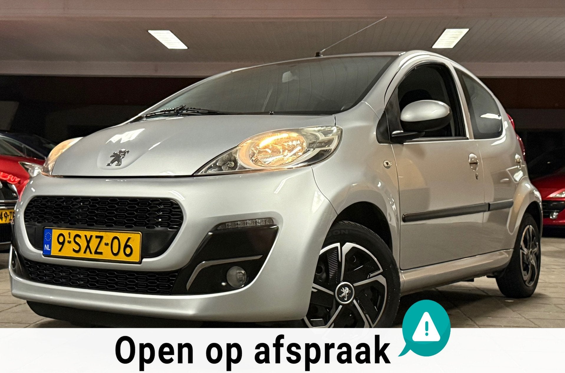 Peugeot 107 1.0 Active|NAP|APK04-27|99DKM!|Airco|Elekramen|5, Auto's, Voorwielaandrijving, Euro 5, Stof, Gebruikt