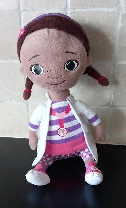 Knuffel Doc McStuffins - Dottie Speelgoed dokter, Ophalen of Verzenden, Gebruikt, Overige typen, Wasbaar