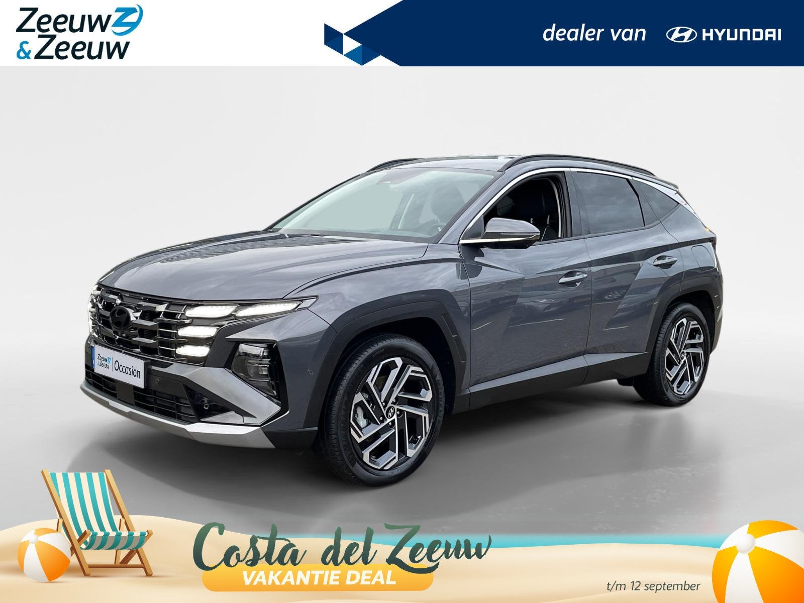 Hyundai Tucson 1.6 T-GDI HEV Premium | BESTE DEAL VAN NL! |, Auto's, Hyundai, 12 maanden, Euro 6, 4 cilinders, Nieuw