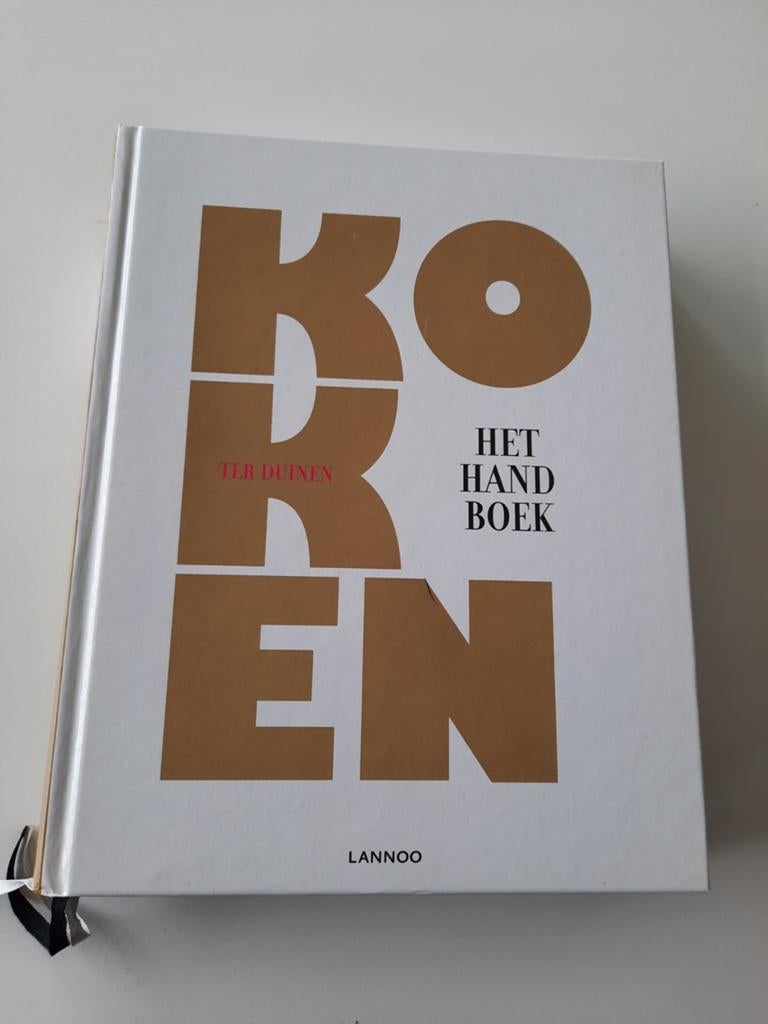 Kookboek ' Koken' Het Ter Duinen Handboek ', Ophalen of Verzenden, Zo goed als nieuw