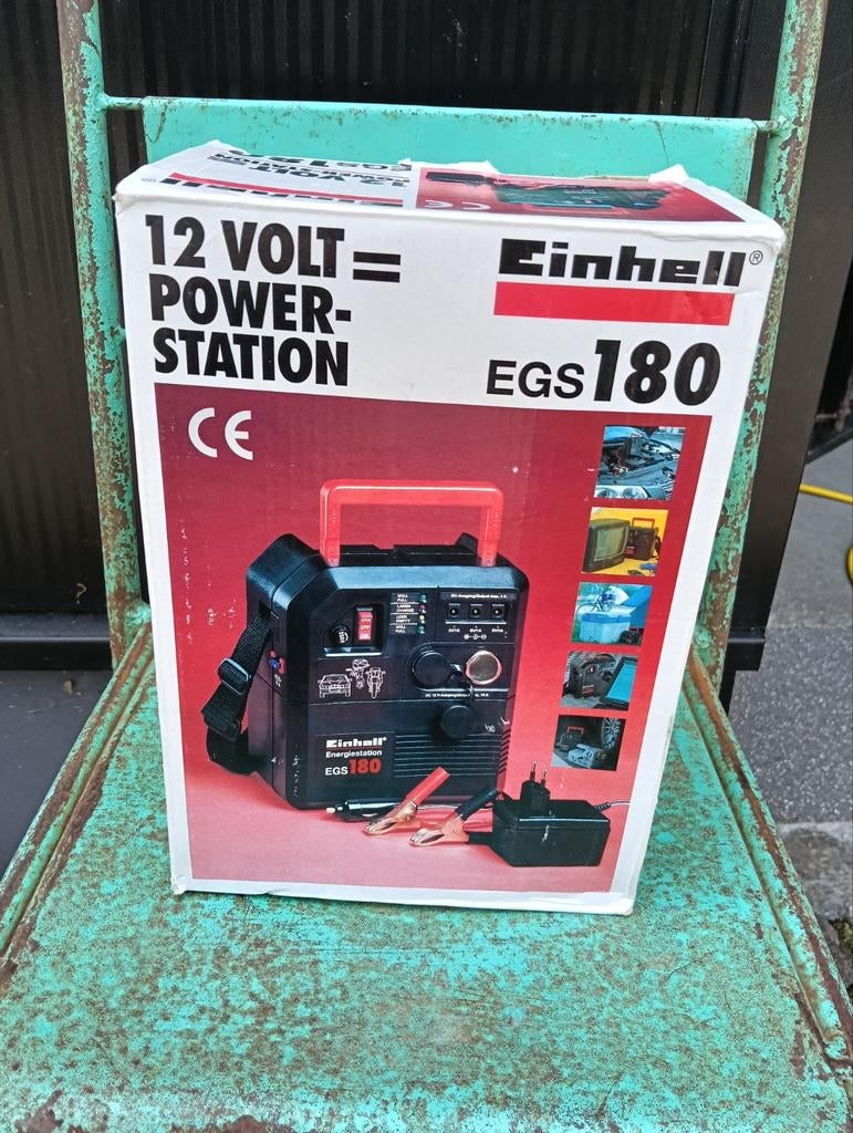 Einhell EGS 180 Energiestation 12V Acculader Power Station, Auto diversen, Jumpstarters, Ophalen of Verzenden, Gebruikt