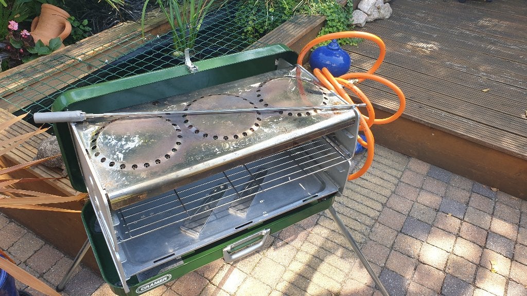 Camping gascomfor, Ophalen, Zo goed als nieuw