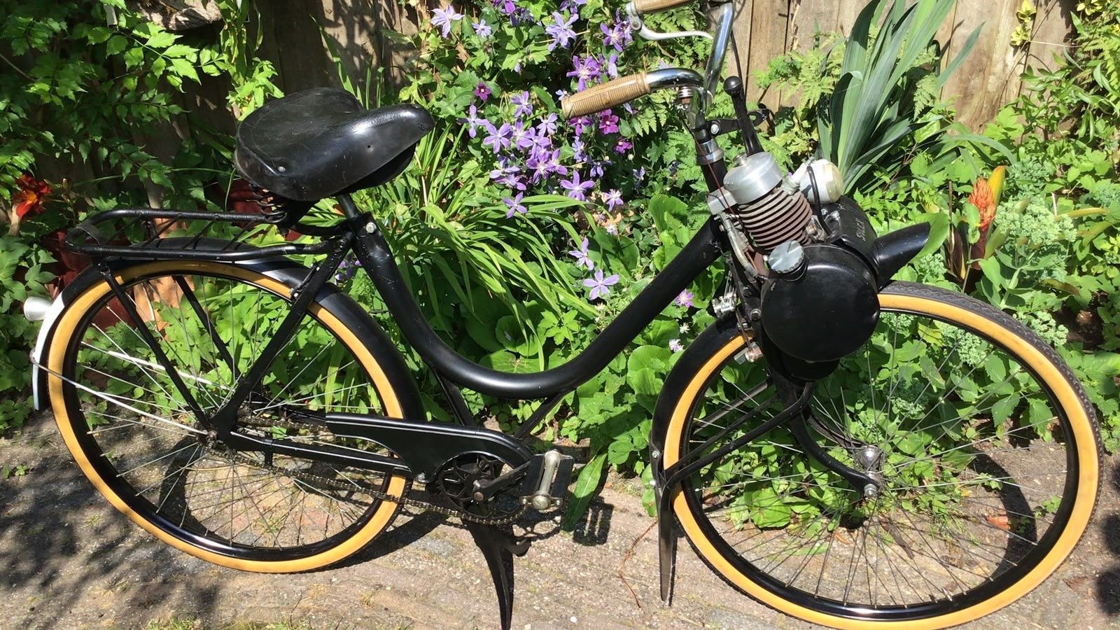 Vintage 26inch Solex bromfiets, Fietsen en Brommers, Ophalen, Gebruikt, Maximaal 25 km/u, Overige modellen