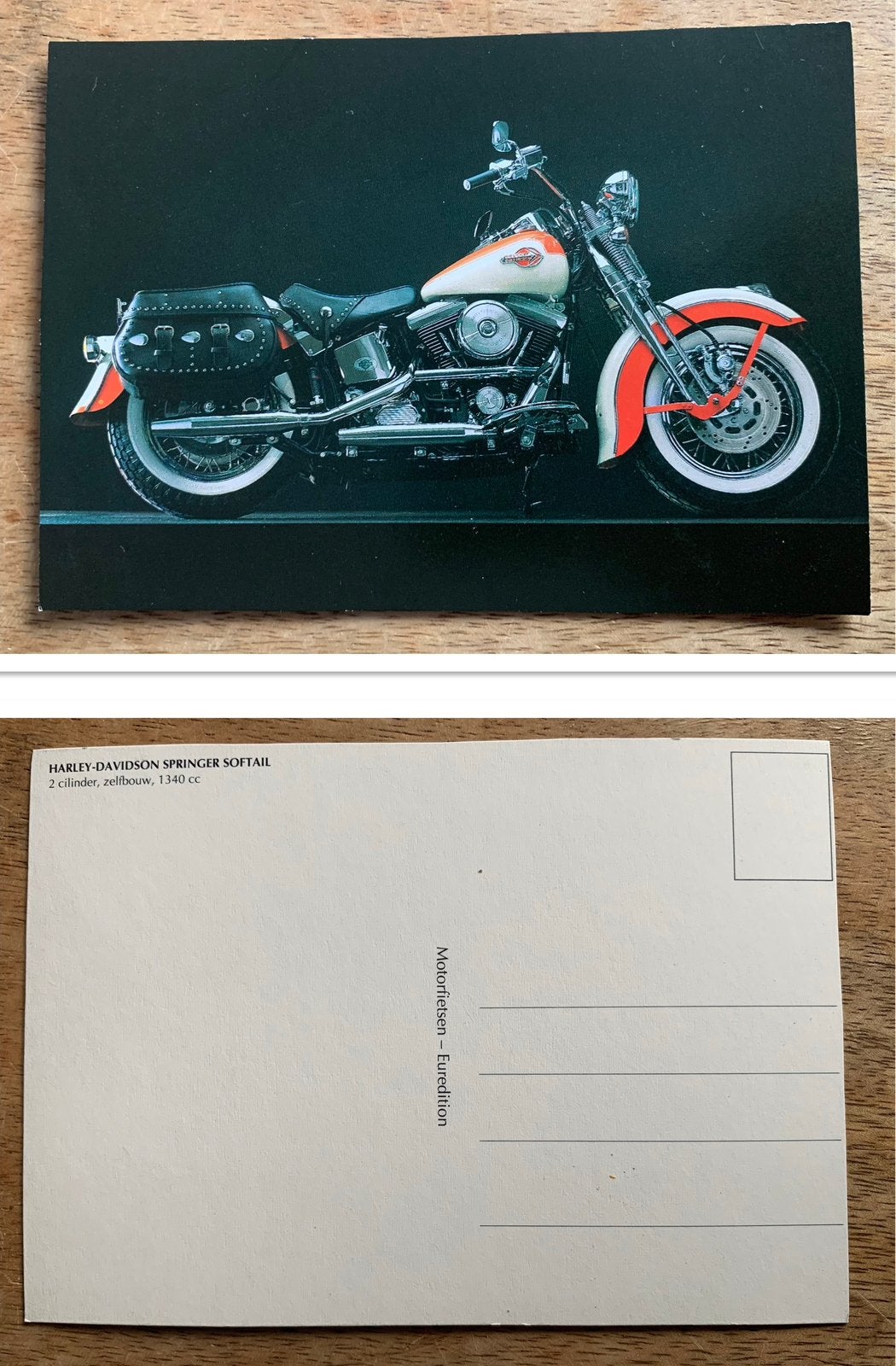 Harley-Davidson Springer Softail AnsichtKaart, Ophalen of Verzenden