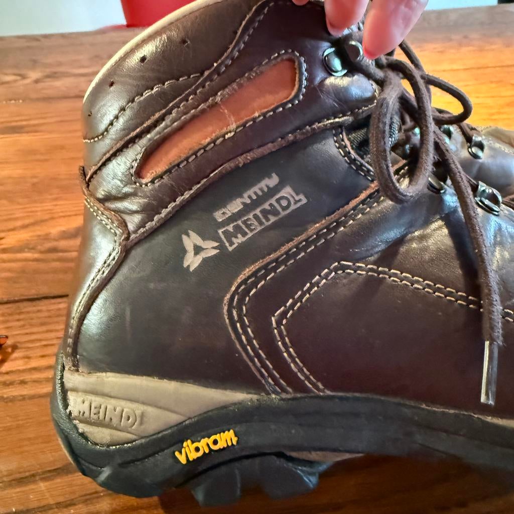 Meindl identity Bergamo lady mt. 5 wandelschoenen, Ophalen of Verzenden, Gebruikt, Schoenen