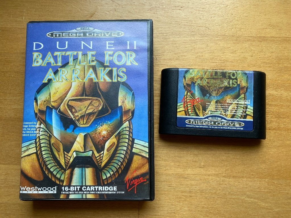 dune II sega mega drive, 1 speler, Racen en Vliegen, Ophalen of Verzenden, Zo goed als nieuw