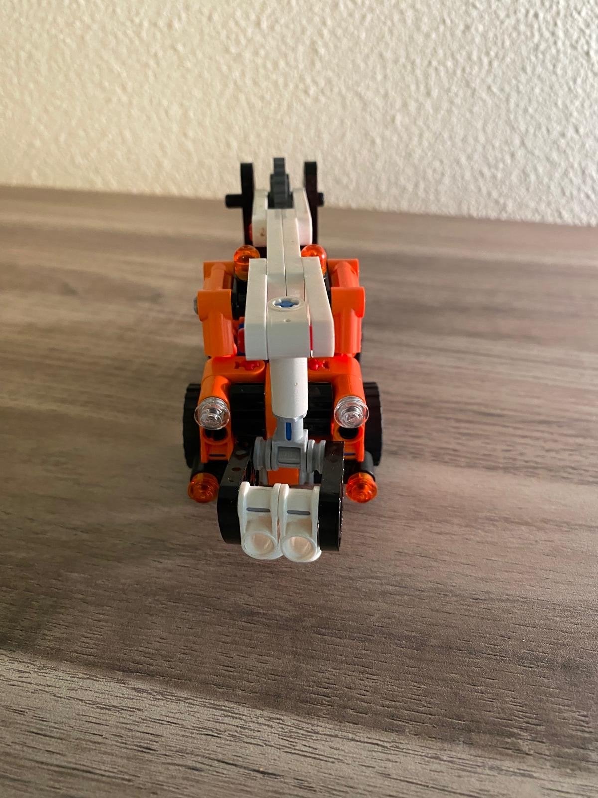 Lego Technic 42088 hoogwerker met handleiding, Ophalen, Zo goed als nieuw