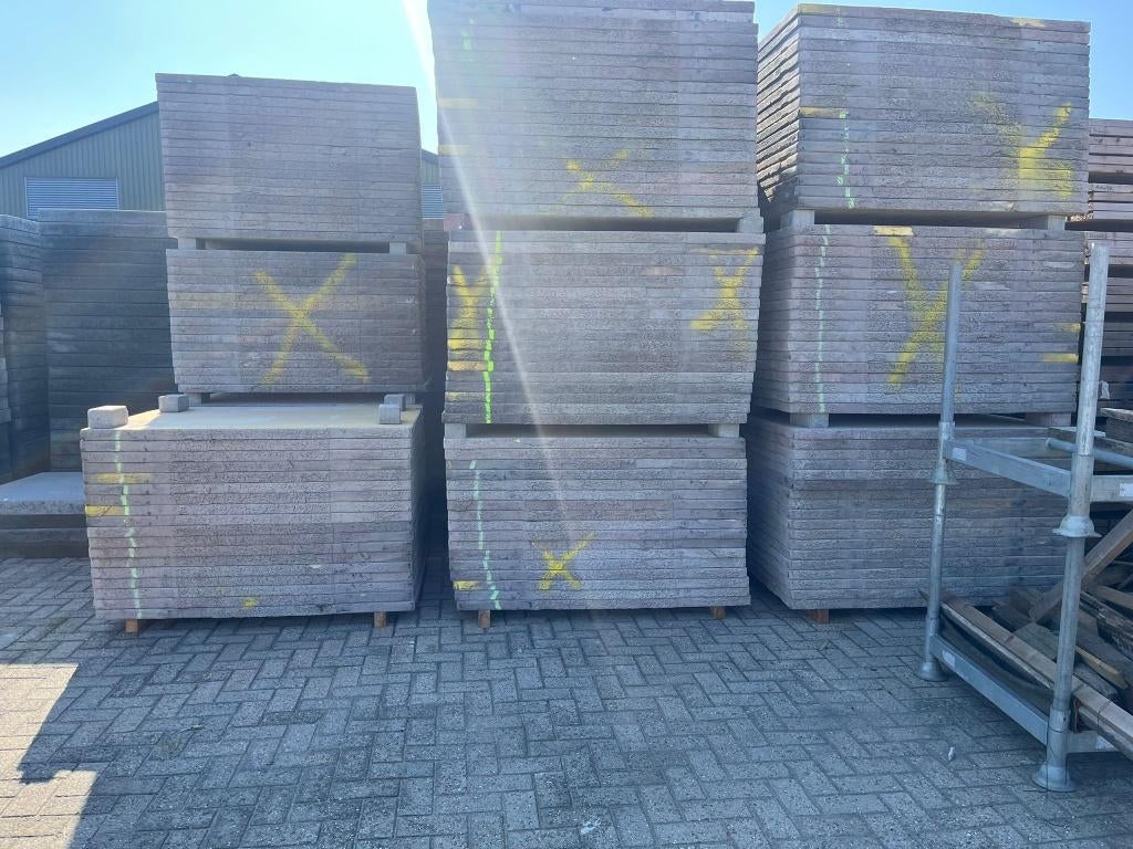 bouwschotten | schoeiing | vlonders | houten schotten |, Ophalen, Gebruikt, Hout