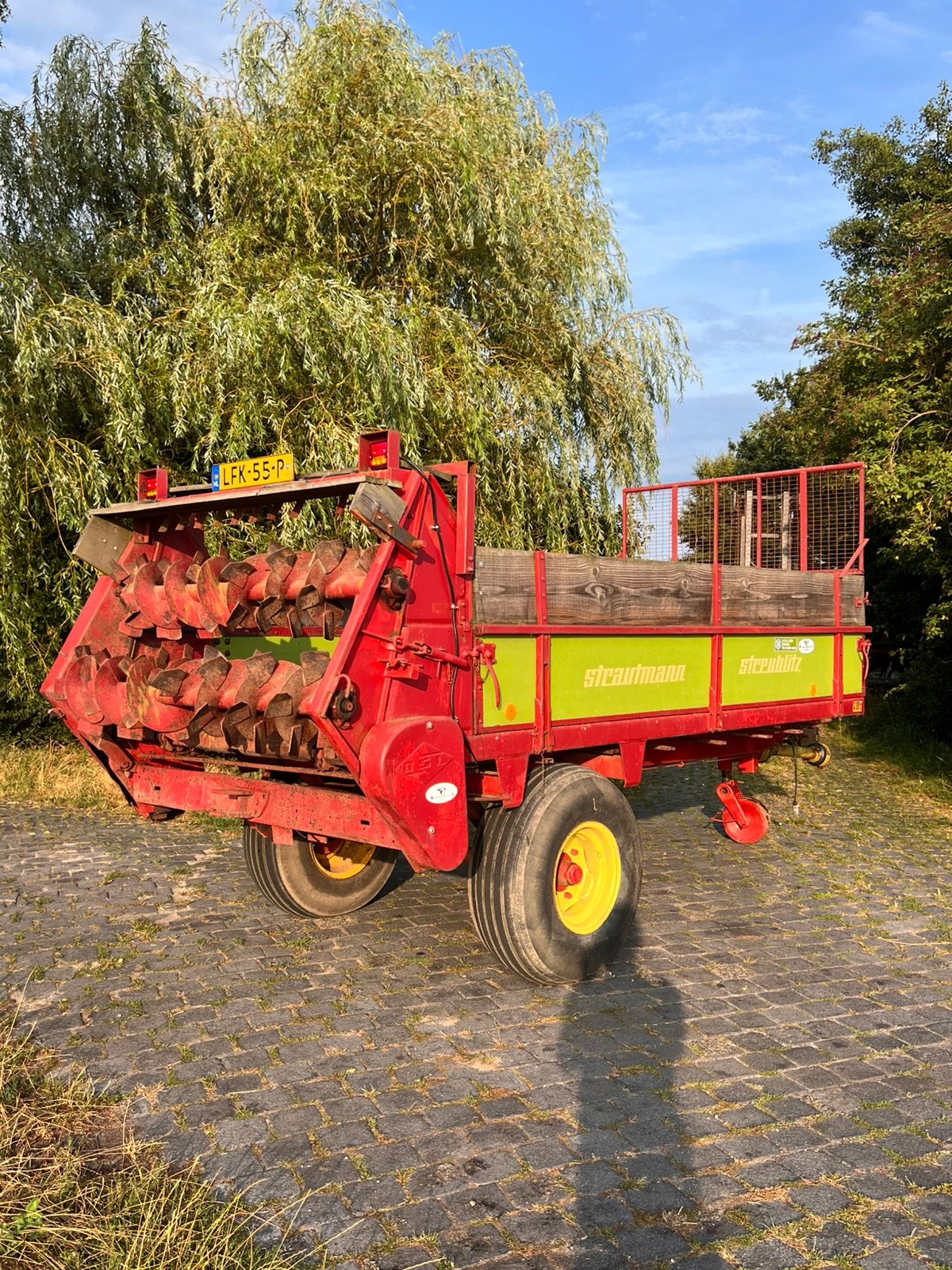 Strautmann 4 tons mestverspreider, Ophalen of Verzenden, Gewasbescherming en Bemesting