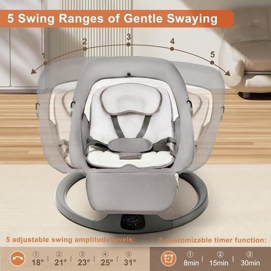 Elektrische Babyschommel – Babywipstoel – Babywieger, Corvance B.V., Verzenden, Nieuw, Corvancebol@gmail.com