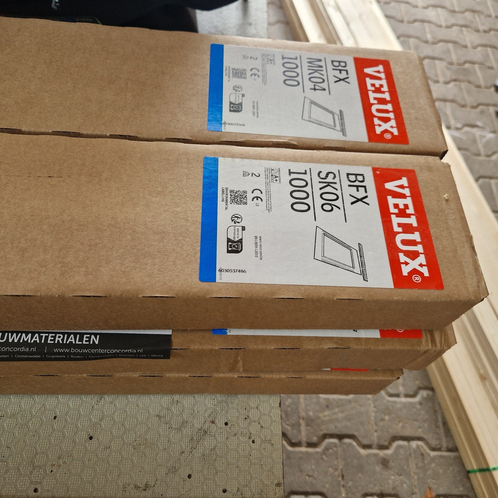Velux waterkerend manchet BFX SK06 en BFK MK04 (6 stuks), Doe-het-zelf en Verbouw, Glas en Ramen, Nieuw, Dakraam, 80 tot 120 cm