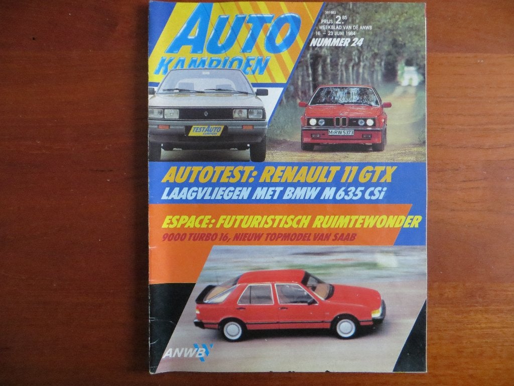 Autokampioen 24 1984 Renault 11 GTX, BMW M 635 CSi, Alfasud, Boeken, Auto's | Folders en Tijdschriften, Ophalen of Verzenden, Nieuw