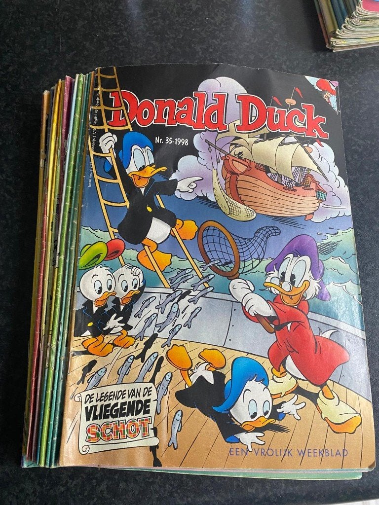 Donald Duckjes, Walt Disney, Meerdere stripboeken, Ophalen, Gelezen