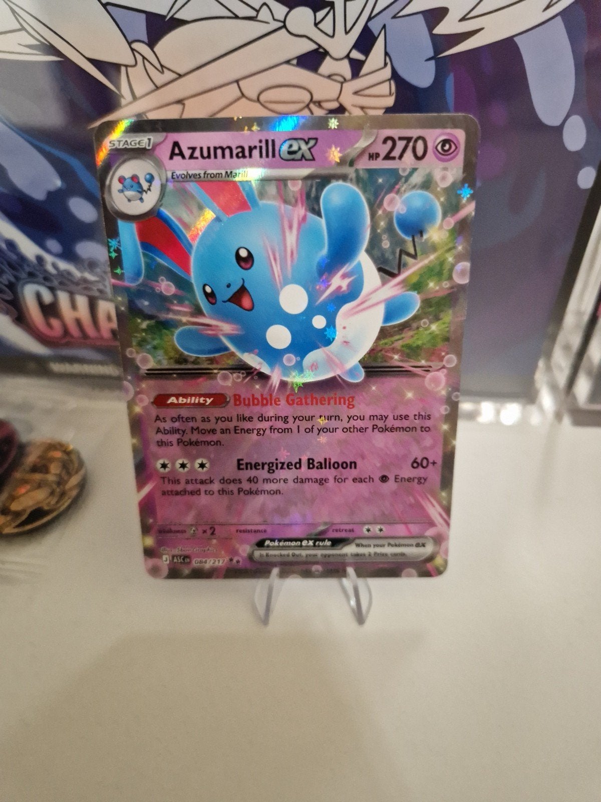 Azumarill Ex 084/217, Ophalen of Verzenden
