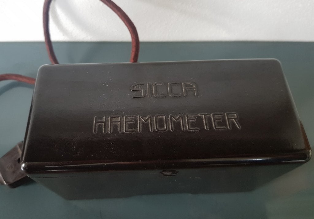Sicca Haemometer, bakeliet, Antiek en Kunst, Curiosa en Brocante, Ophalen of Verzenden