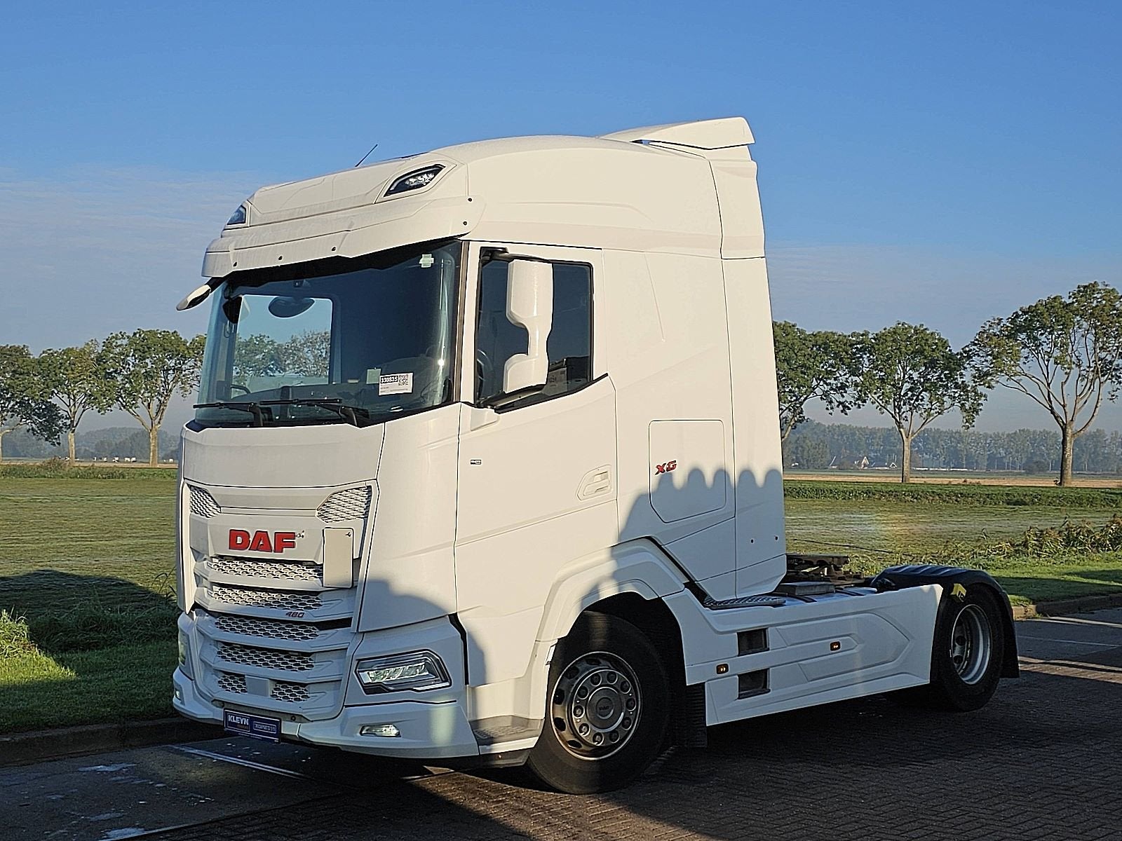 DAF XG 480 700tkm, Auto's, Automaat, Euro 6, Wit, Verwarmde buitenspiegels