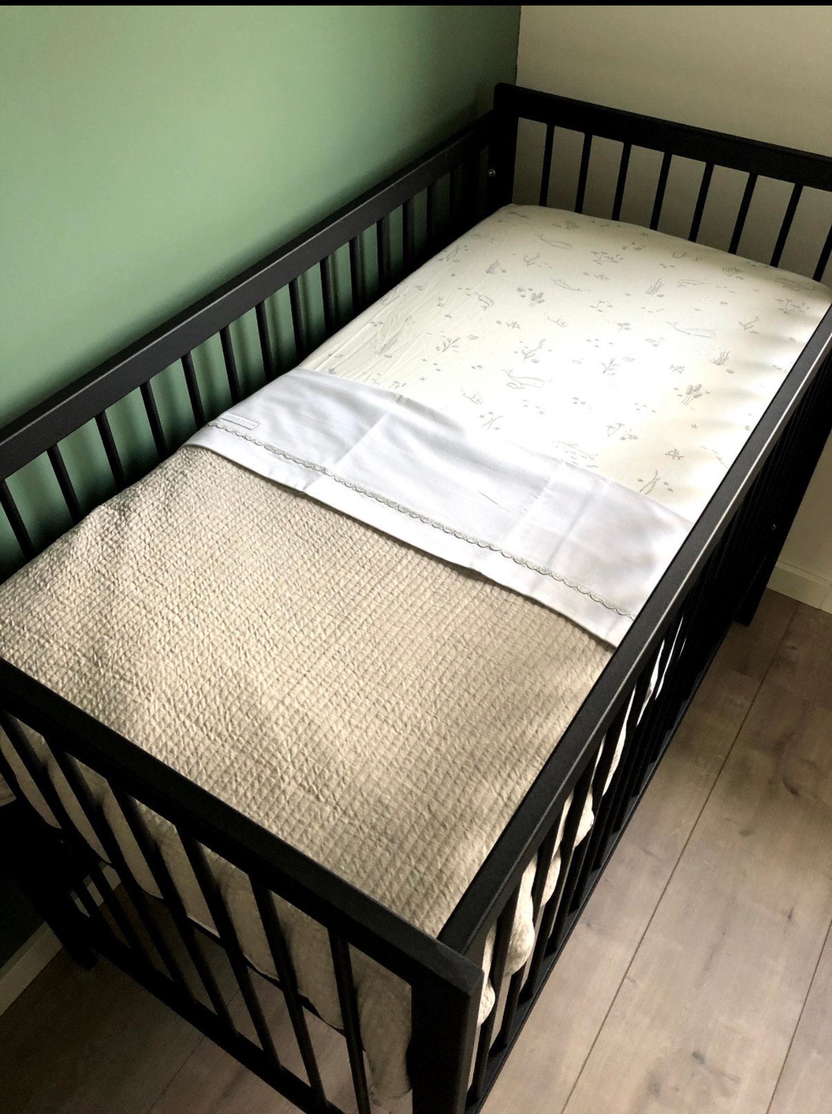 KC Exclusief zwart stalen bed model Joost, Ophalen, Zo goed als nieuw, Minder dan 140 cm, Matras
