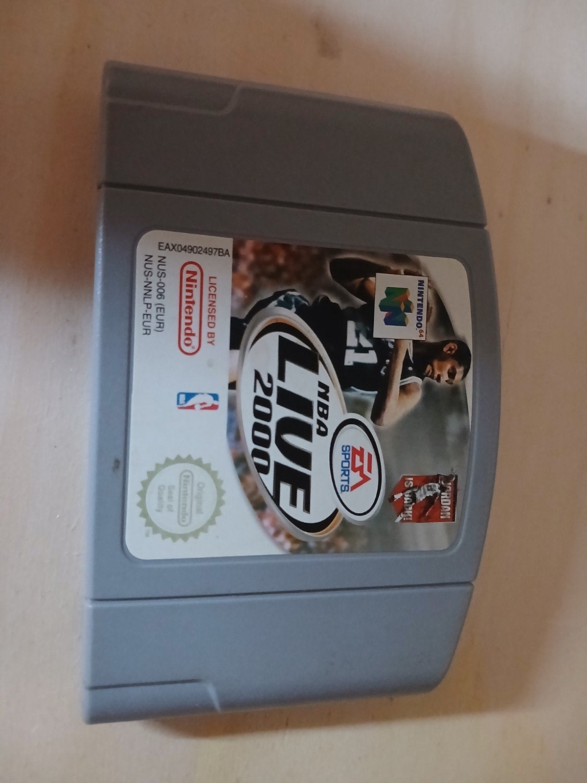 NBA Live 2000 Nintendo 64 (N64) Spelcartridge, Ophalen, Gebruikt, 2 spelers, Vanaf 3 jaar