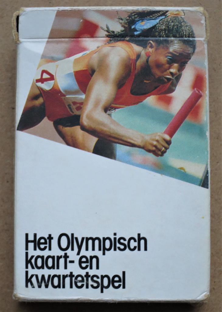 Set 5 Olympisch kaart en kwartetspel, Ophalen, Nieuw, Speelkaart(en)
