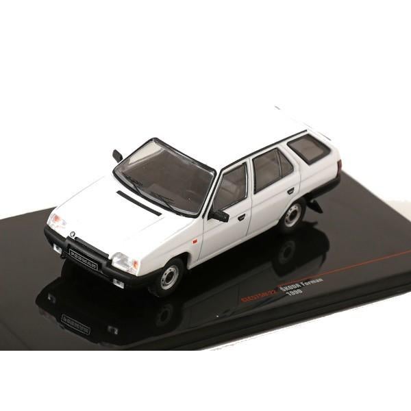 Skoda Forman 1990 Wit Modelauto 1/43 Ixo Models Nieuw, Overige merken, Ixo Models, Auto, Ixo Models