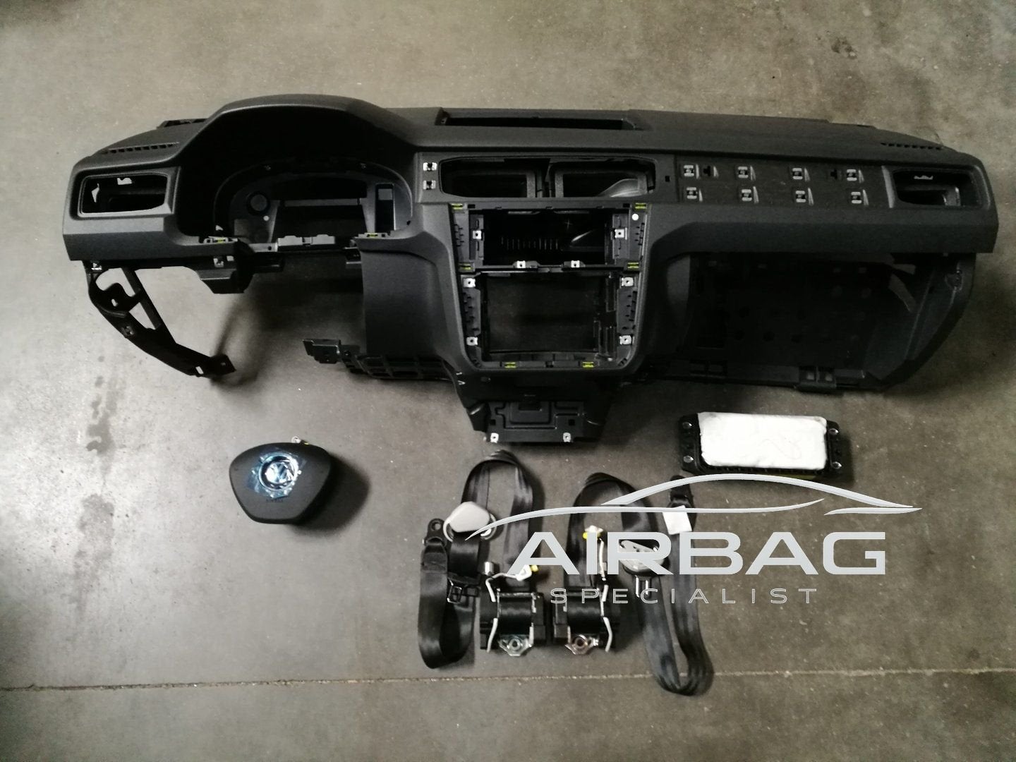 Complete airbag set Volkswagen Caddy model 2015 +, Gebruikt, -, Volkswagen, -