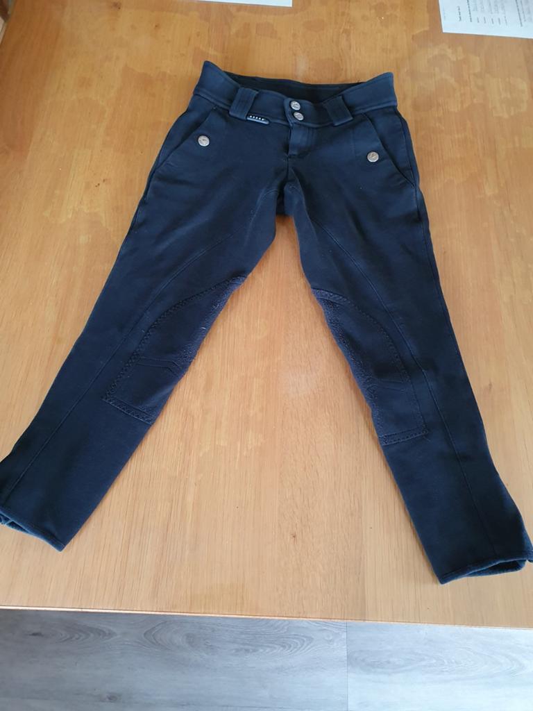 horka zwarte rijbroek maat 140, Dieren en Toebehoren, Paardrijkleding, Ophalen of Verzenden, Dressuur, Onderkleding