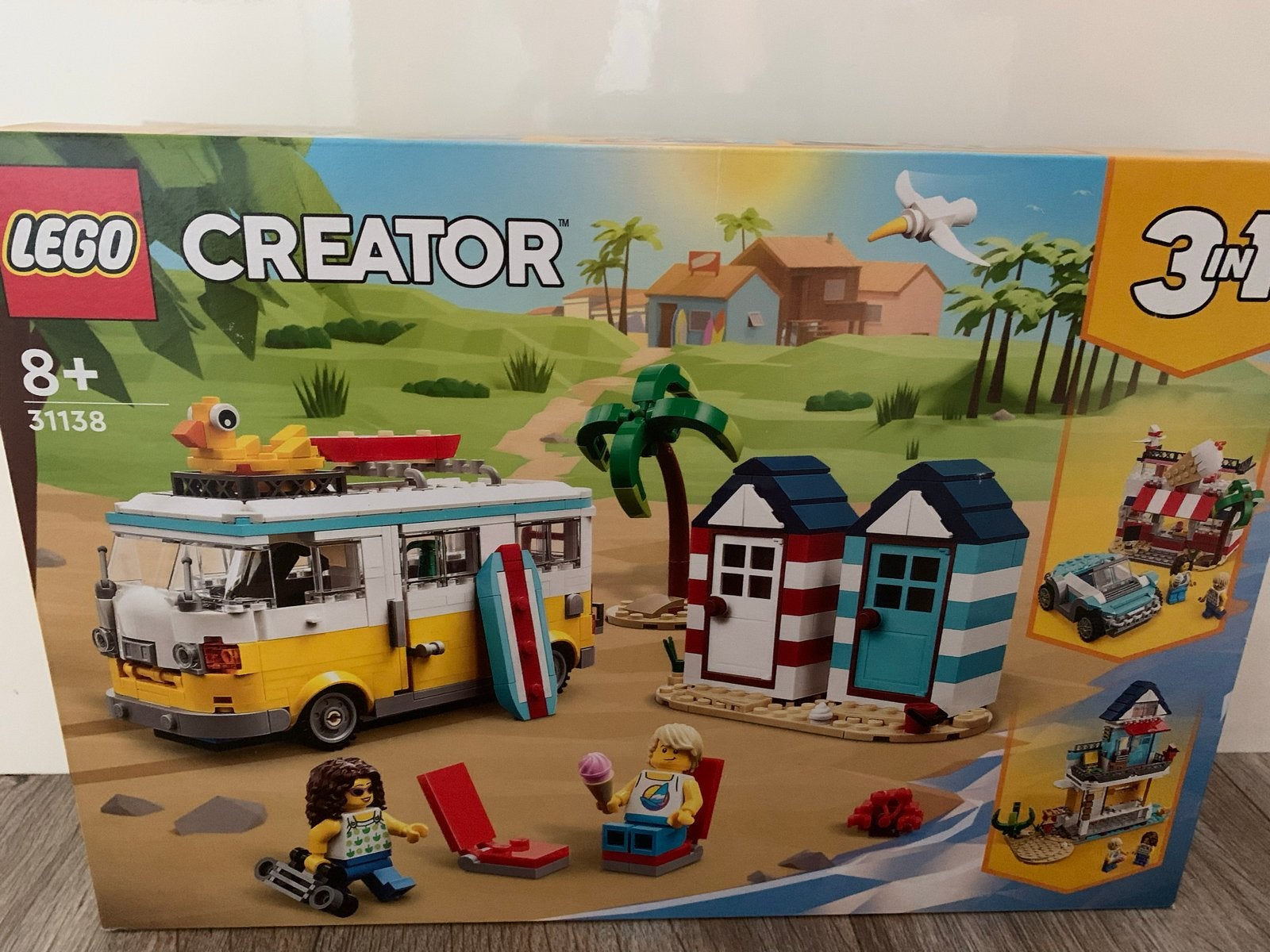 Lego Creator 31138 Strandcamper 3-in-1, Lego, Nieuw, Ophalen of Verzenden, Compleet