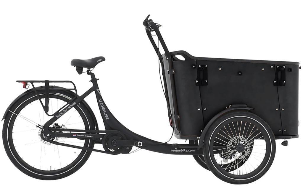 E-CARGO Vogue Superior Deluxe 8 36V 15Ah 540Wh, Levering, Fietsen en Brommers, Fietsen | Bakfietsen, Overige merken, 9713 Bv Groningen
