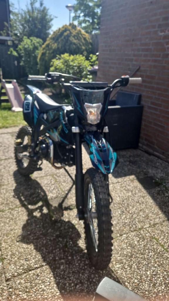 Crosser automaat 125cc 4takt pitbike - Zo goed als nieuw, Ophalen, Zo goed als nieuw, Overige merken