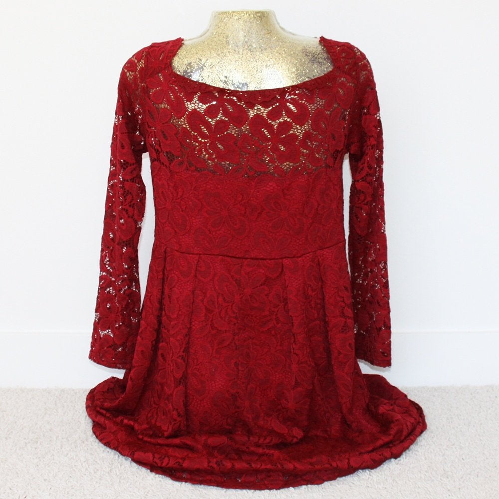 Schitterende Kanten Vintage Jurk - 95 (L) € 30,-, Kleding | Dames, Maat 42/44 (L), Ophalen of Verzenden, Zo goed als nieuw, Vintage