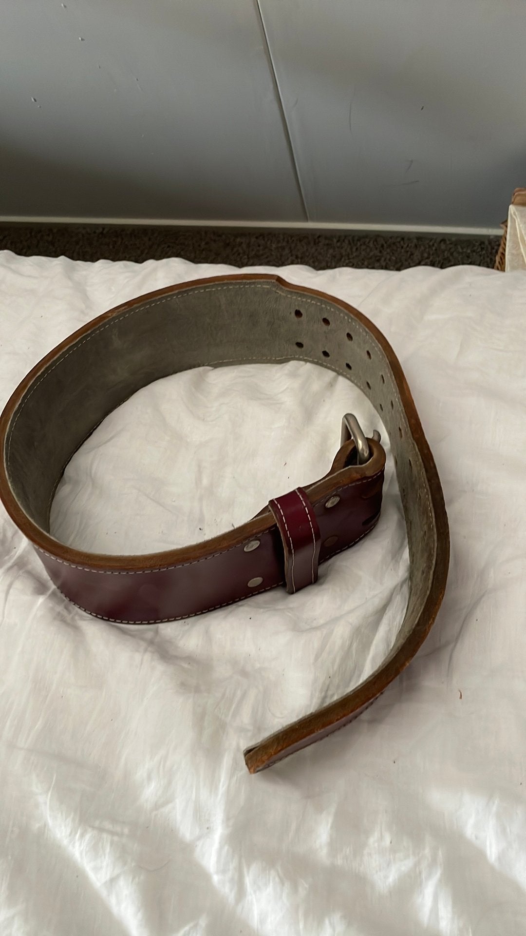 Bodybuilding/powerlifting belt 13mm, Ophalen of Verzenden