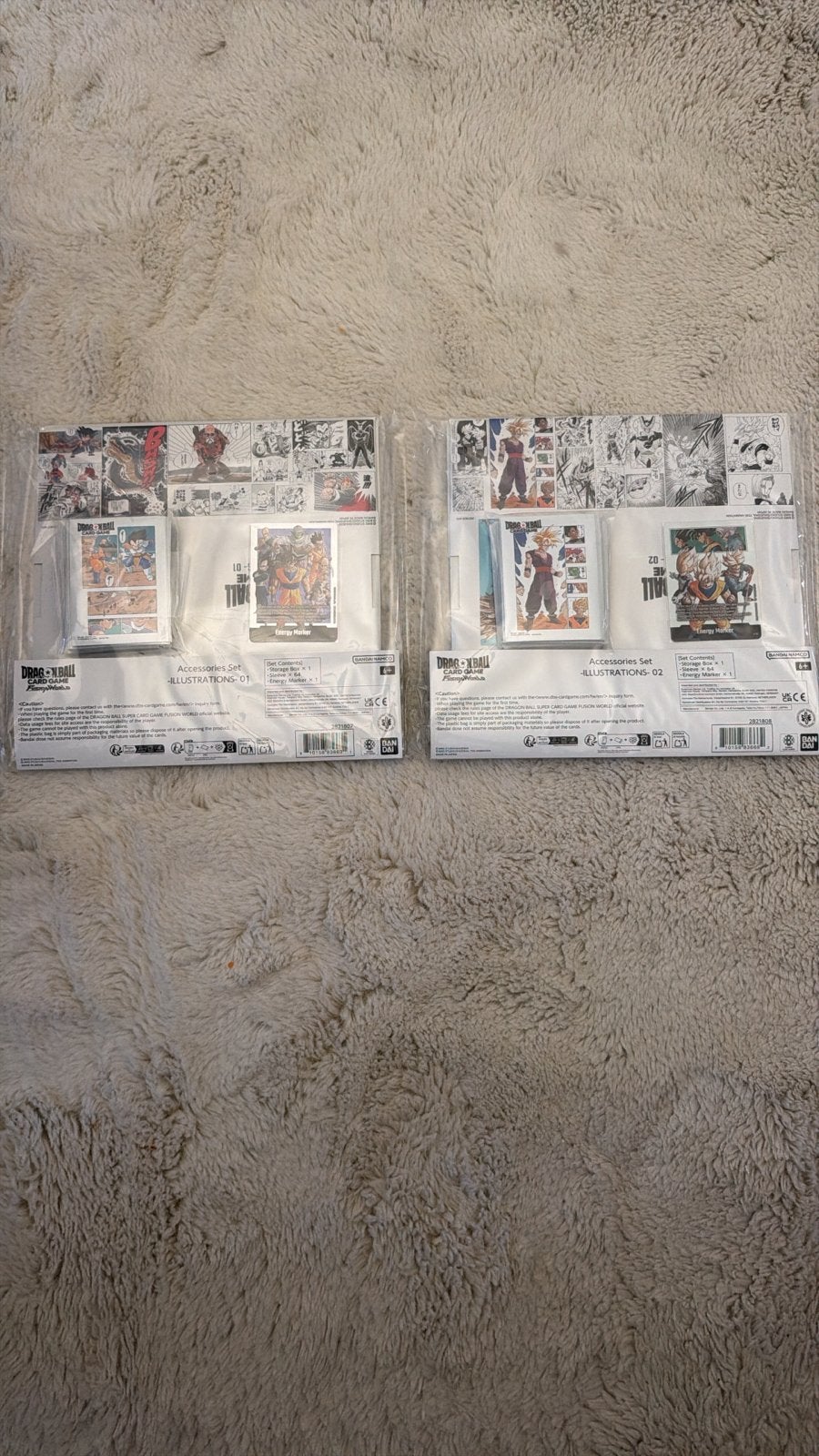 Dragon Ball Super Illustratie Set 01 & 02 - Nieuw, Ophalen of Verzenden, Nieuw
