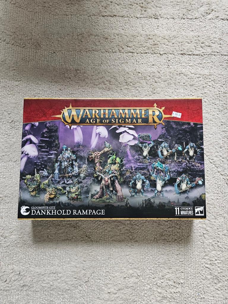 Warhammer AoS Dankhold Rampage Battleforce Gloomspite Gitz, Hobby en Vrije tijd, Wargaming, Ophalen of Verzenden, Nieuw, Warhammer