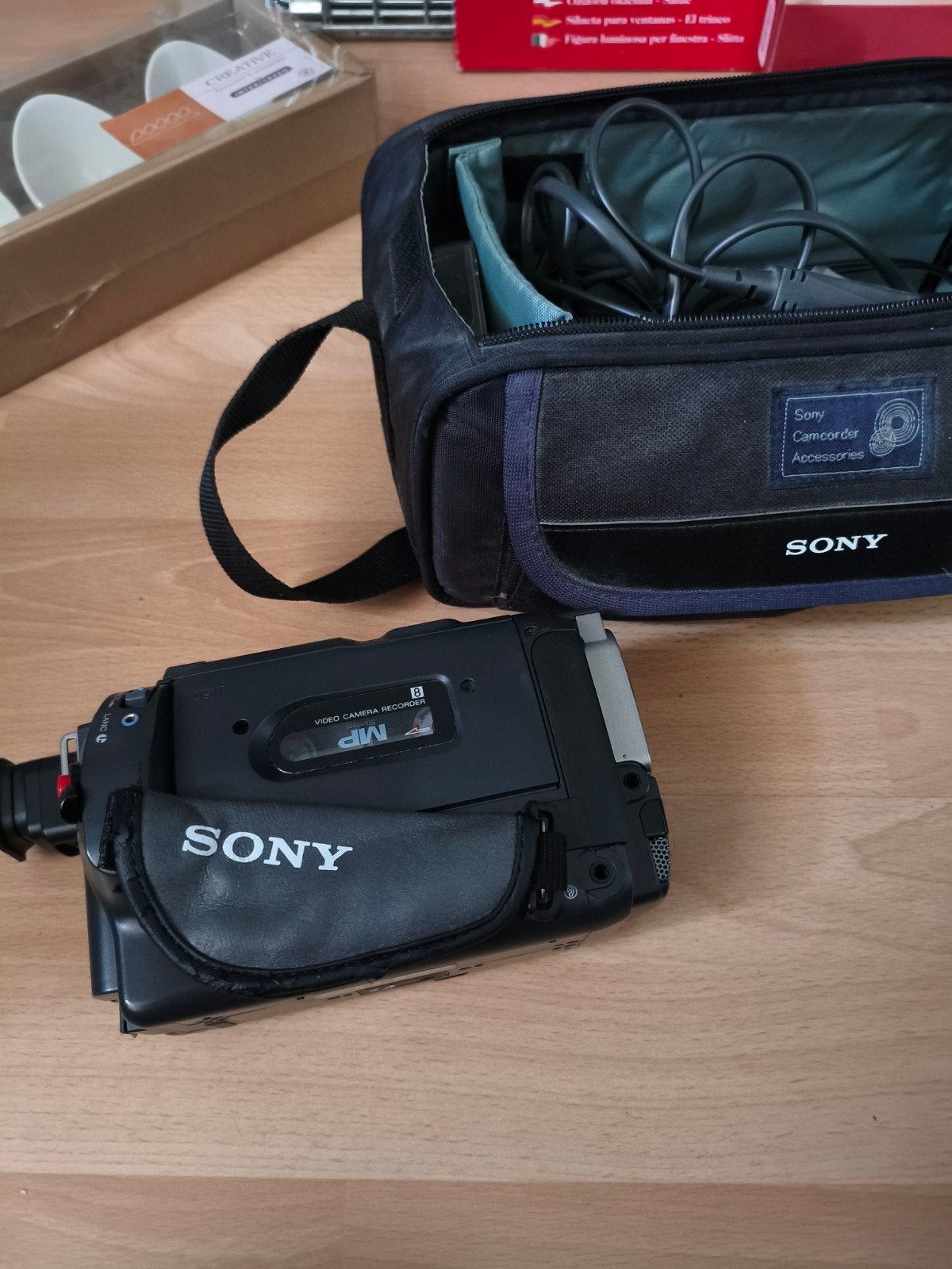 Sony Video Camera Recorder met tas, Ophalen, Overige soorten, Camera