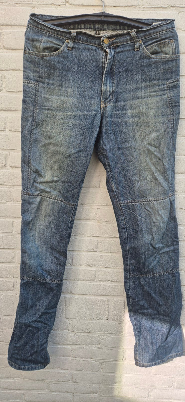 Draggin Jeans Kevlar Motor-Spijkerbroek - Maat 34, Draggin Jeans, Blauw, Ophalen of Verzenden, W33 - W34 (confectie 48/50)