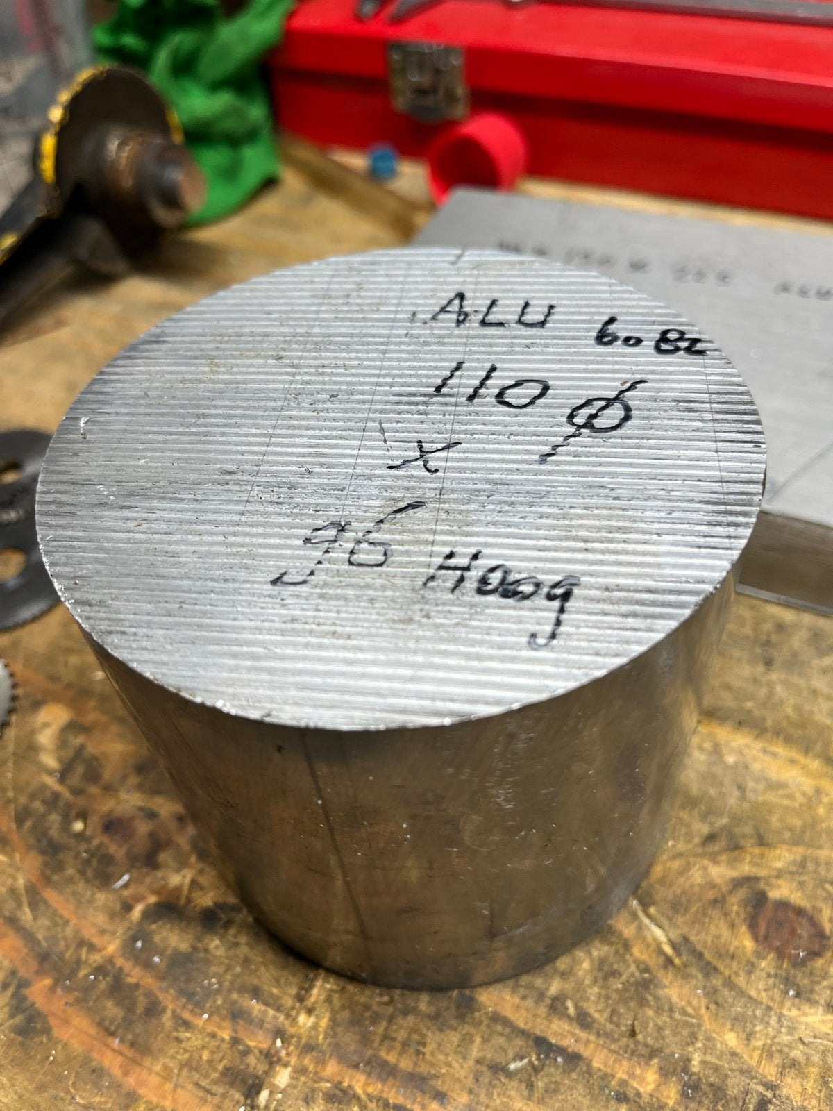 Aluminium 6082 schijven en plaat - Diverse afmetingen, Ophalen of Verzenden, Gebruikt
