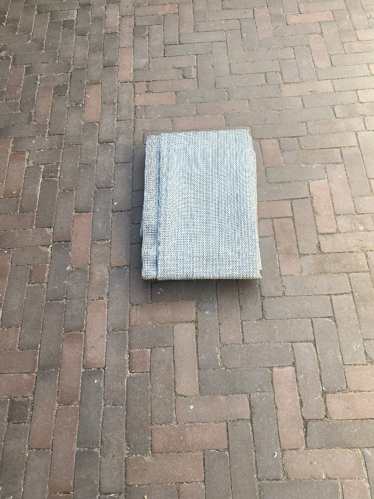 Grondzeil voor tent of caravan, Ophalen, Gebruikt