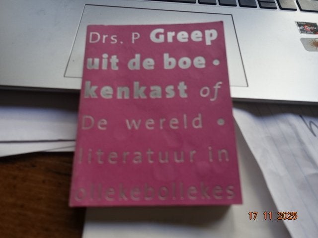 Drs. P.....Greep uit de boekenkast of de wereldliteratuur in, Ophalen of Verzenden, Zo goed als nieuw, Cabaret