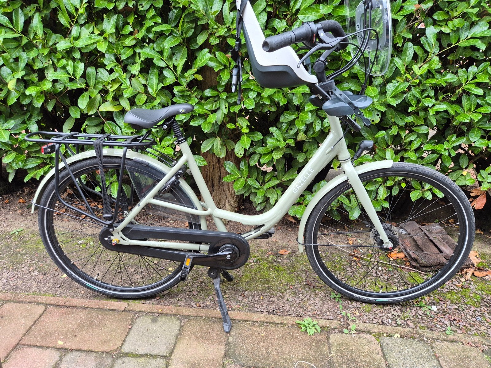 Gazelle Bloom Moederfiets - Pistachegroen, Framemaat 53, Ophalen of Verzenden, Gazelle, 1 zitje, 53 tot 56 cm
