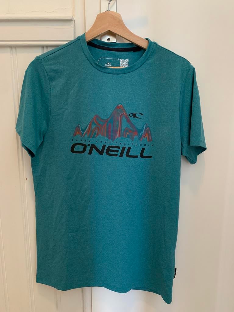 Blauw/groen sport T-shirt van O’Neill (nieuw), Blauw, Nieuw, Ophalen of Verzenden, Algemeen