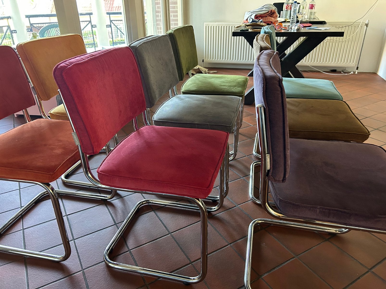 Zuiver eetkamerstoelen, Ophalen, Gebruikt, Overige kleuren, Vijf, Zes of meer stoelen