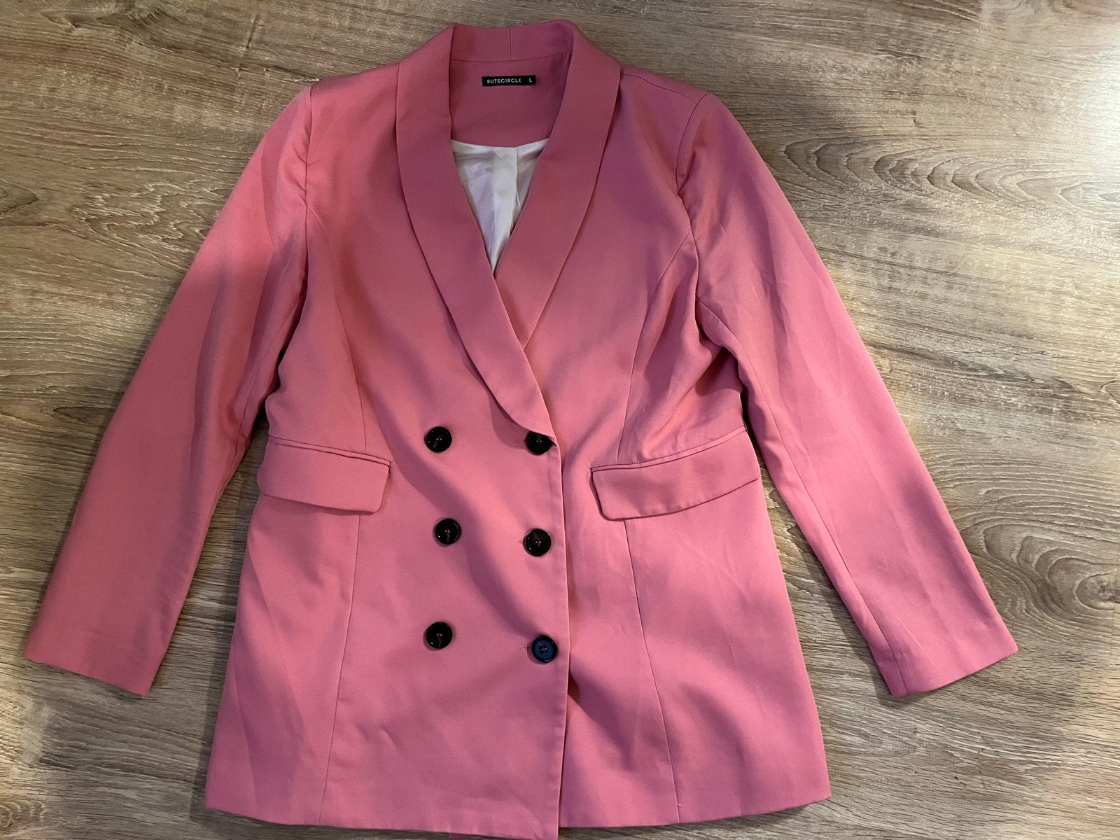 RUT&CIRCLE Roze Blazer Maat L - Zo goed als nieuw, Maat 42/44 (L), Ophalen of Verzenden, Zo goed als nieuw, Jasje