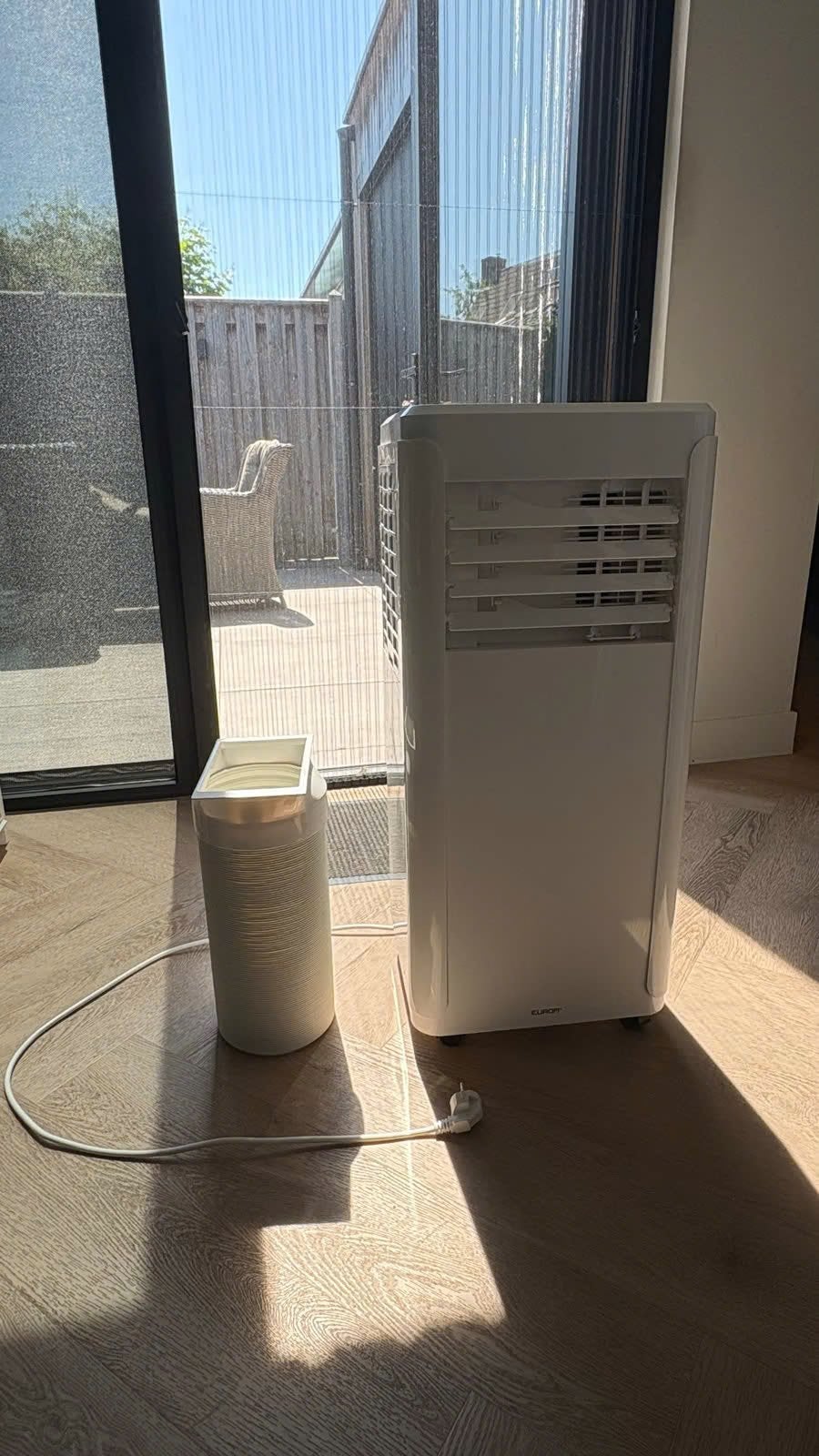 Mobiele Airco - 12.000 btu + afvoerbuis, Ophalen, Timer, Koelen en Ontvochtigen, 3 snelheden of meer